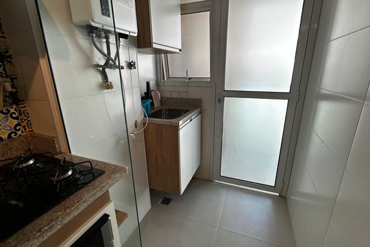 Área de Serviço de apartamento à venda com 2 quartos, 67m² em Vargem Pequena, Rio de Janeiro