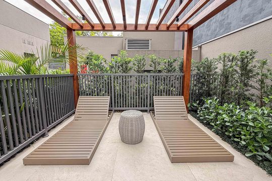 Área comum - Piscina de apartamento para alugar com 1 quarto, 44m² em Passo D’areia, Porto Alegre