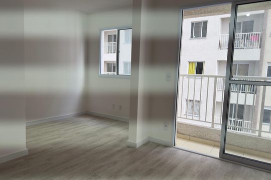 Sala de apartamento para alugar com 1 quarto, 35m² em Jardim Piracuama, São Paulo