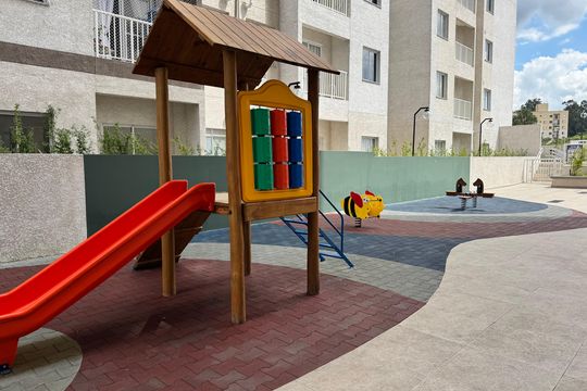 Área comum - Playground de apartamento para alugar com 1 quarto, 35m² em Jardim Piracuama, São Paulo