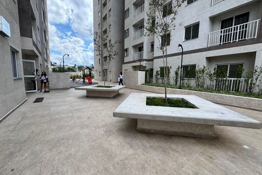 Área comum de apartamento para alugar com 1 quarto, 35m² em Jardim Piracuama, São Paulo