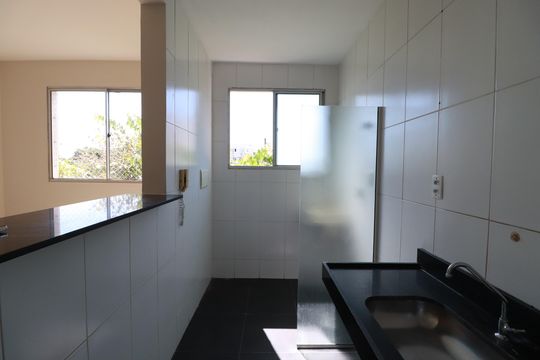 Cozinha  de apartamento para alugar com 2 quartos, 66m² em Parque Sao Sebastiao, Ribeirão Preto