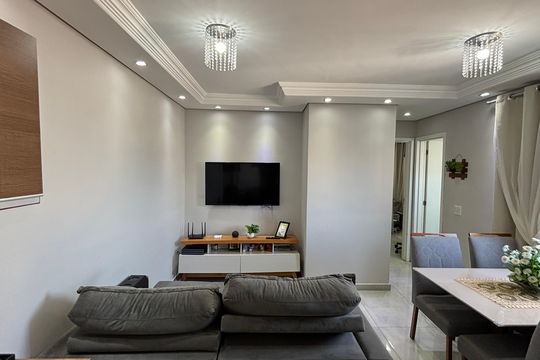 Sala - Sala de Jantar Sala - Sala de Jantar de apartamento à venda com 2 quartos, 44m² em Vila Mazzei, Santo André