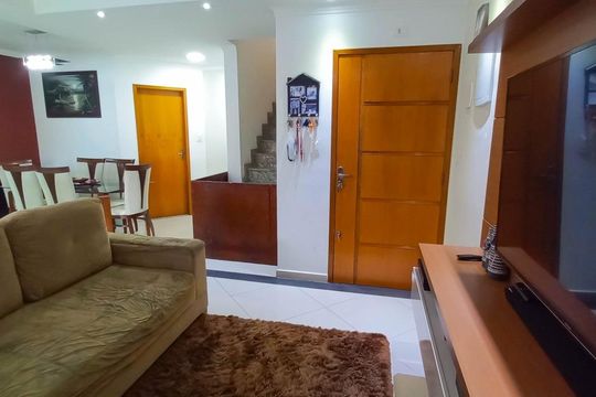 Sala de apartamento à venda com 4 quartos, 208m² em Vila Metalúrgica, Santo André