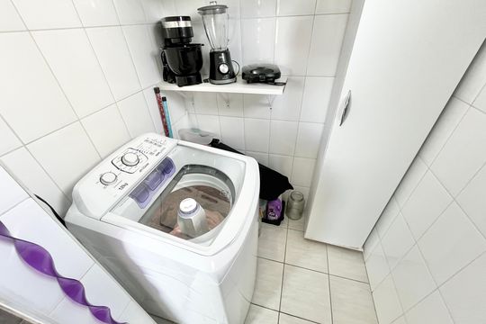 Área de Serviço de apartamento à venda com 2 quartos, 62m² em Santa Teresinha, São Paulo