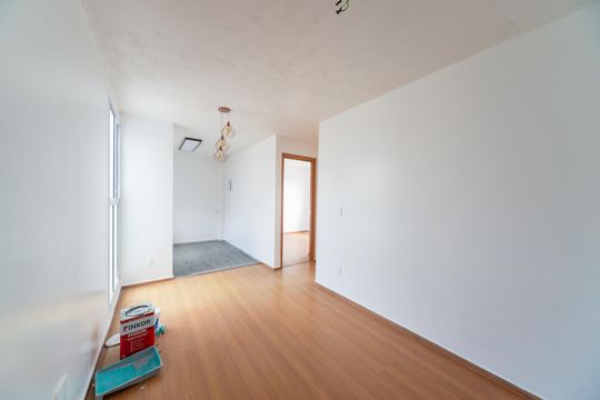 Sala de apartamento para alugar com 2 quartos, 48m² em Cecília, Viamão
