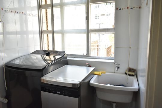 Área de Serviço de apartamento à venda com 2 quartos, 73m² em Vila Clementino, São Paulo