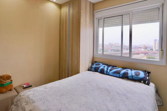 Quarto 1 de apartamento à venda com 2 quartos, 56m² em Brás, São Paulo