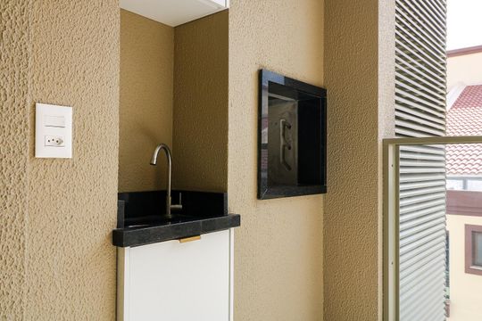 Varanda de apartamento para alugar com 2 quartos, 74m² em Jurerê, Florianópolis