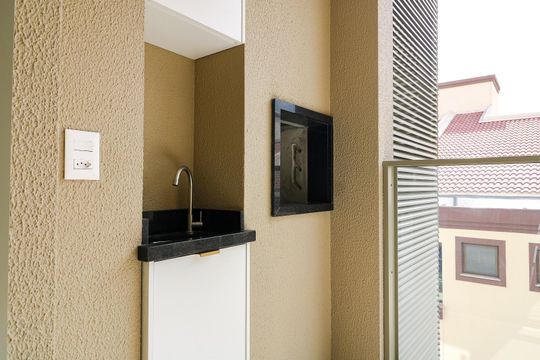 Varanda de apartamento para alugar com 2 quartos, 74m² em Jurerê, Florianópolis
