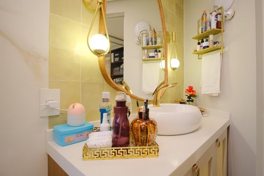 Banheiro 2 da Suíte 1 de apartamento à venda com 3 quartos, 107m² em Tatuapé, São Paulo