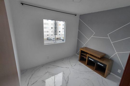 Sala de apartamento para alugar com 2 quartos, 45m² em Caucaia do Alto, Cotia