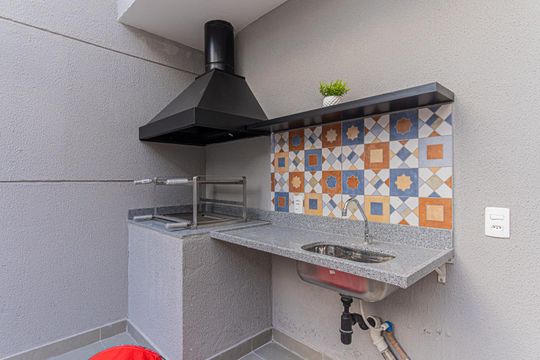 Área externa de apartamento à venda com 1 quarto, 24m² em Itaim Bibi, São Paulo