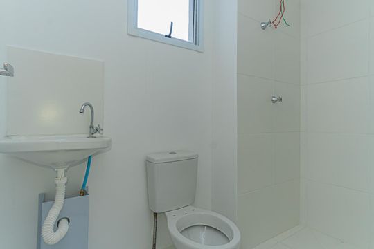 Banheiro de apartamento à venda com 1 quarto, 24m² em Itaim Bibi, São Paulo