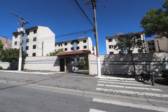 Fachada de apartamento à venda com 2 quartos, 49m² em Conjunto Habitacional Teotonio Vilela, São Paulo