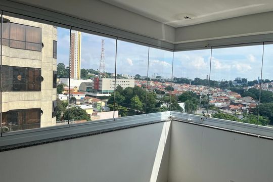 Varanda de apartamento à venda com 1 quarto, 55m² em Jardim, Santo André