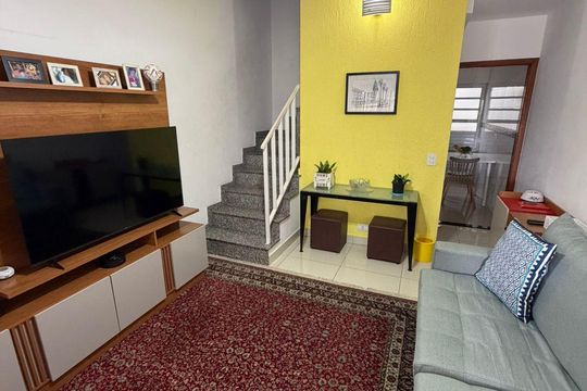 Sala de casa à venda com 2 quartos, 68m² em Jardim Paraiso, São Paulo