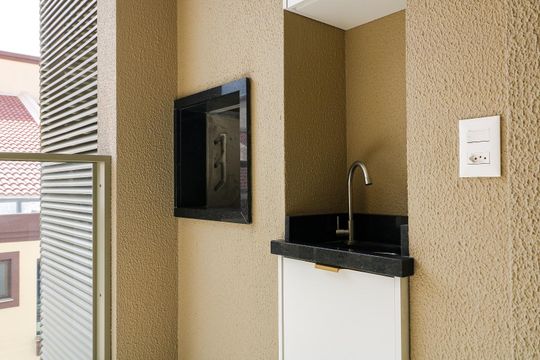 Varanda de apartamento para alugar com 2 quartos, 74m² em Jurerê, Florianópolis