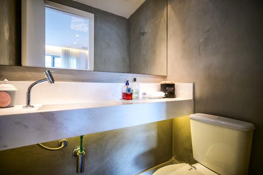Lavabo de apartamento à venda com 2 quartos, 87m² em Vila Andrade, São Paulo