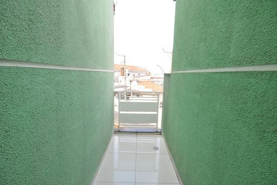Sacada da Suíte 2 de casa à venda com 3 quartos, 150m² em Vila Constança, São Paulo