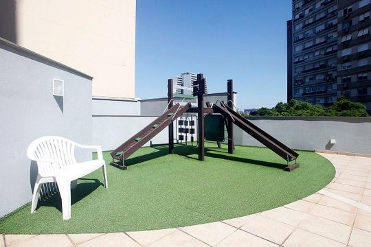 Área Comum - Playground de apartamento à venda com 3 quartos, 88m² em Centro Histórico, Porto Alegre