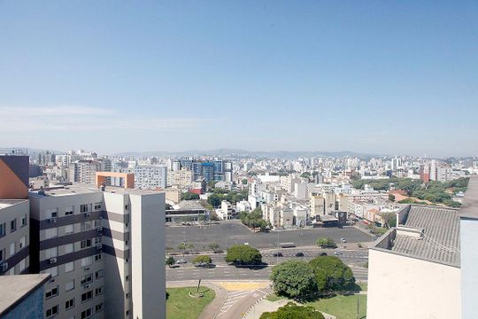 Área Comum - Rooftop 1 Vista de apartamento à venda com 3 quartos, 88m² em Centro Histórico, Porto Alegre