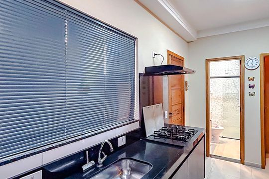 Cozinha e Área de Serviço de apartamento à venda com 2 quartos, 45m² em Vila Nova Savoia, São Paulo