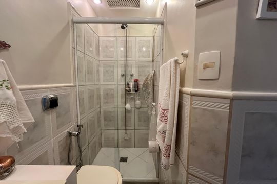 Banheiro  de apartamento para alugar com 3 quartos, 100m² em Ipanema, Rio de Janeiro