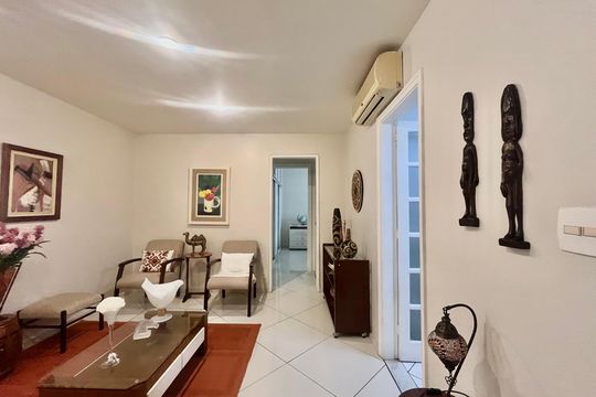 Sala  de apartamento para alugar com 3 quartos, 100m² em Ipanema, Rio de Janeiro
