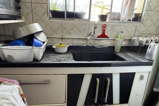 Cozinha - Armários de apartamento à venda com 2 quartos, 40m² em Cooperativa, São Bernardo do Campo