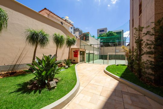 AREA LIVRE de apartamento à venda com 4 quartos, 126m² em Barro Preto, Belo Horizonte