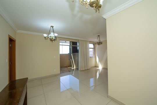 SALA de apartamento à venda com 4 quartos, 126m² em Barro Preto, Belo Horizonte