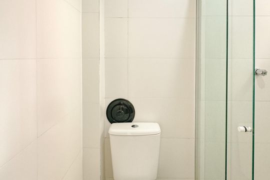 Banheiro da Suíte de apartamento para alugar com 2 quartos, 70m² em Santinho, Florianópolis