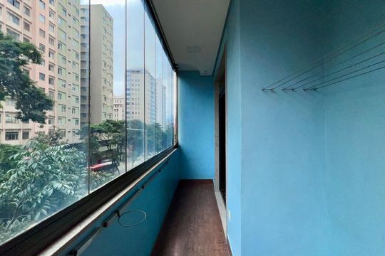 varanda de apartamento à venda com 3 quartos, 150m² em Centro, Belo Horizonte