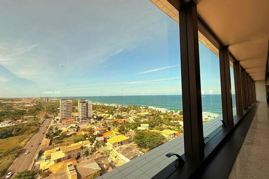 Varanda de kitnet/studio para alugar com 1 quarto, 30m² em Stella Maris, Salvador