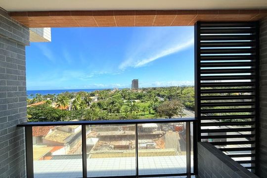 Varanda de kitnet/studio para alugar com 1 quarto, 30m² em Stella Maris, Salvador