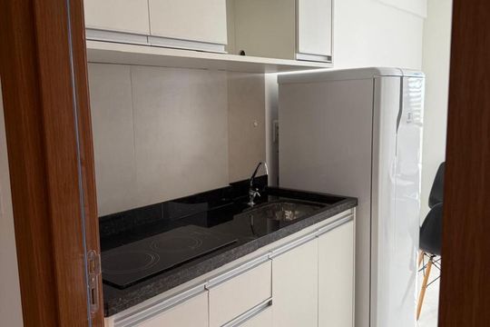 Cozinha de kitnet/studio para alugar com 1 quarto, 30m² em Stella Maris, Salvador