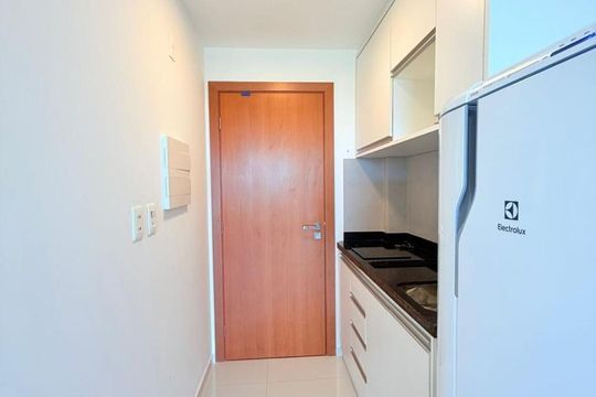 Cozinha de kitnet/studio para alugar com 1 quarto, 30m² em Stella Maris, Salvador