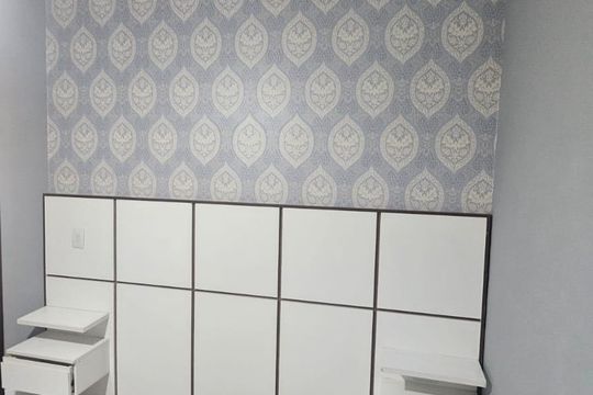 Quarto de apartamento para alugar com 2 quartos, 74m² em Jardim Coleginho, Jacareí
