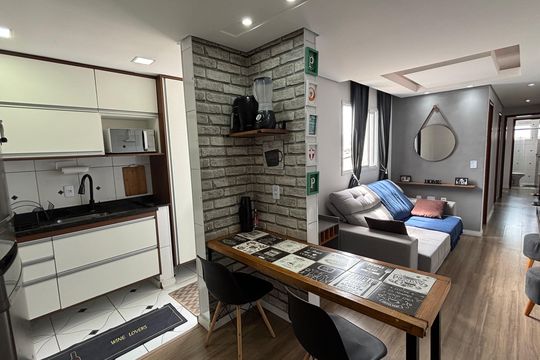 Apartamento à venda com 2 quartos, 56m² em Vila Camilópolis, Santo André