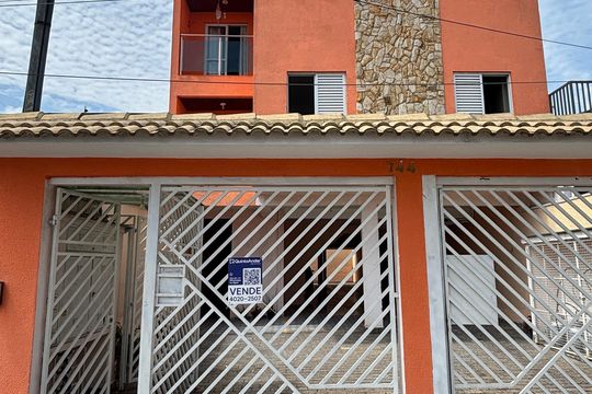 Fachada de apartamento à venda com 2 quartos, 56m² em Vila Camilópolis, Santo André