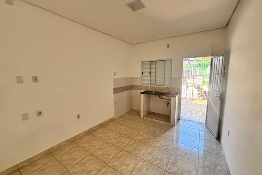 Sala/Cozinha de casa para alugar com 1 quarto, 40m² em Vila Libanesa, São Paulo