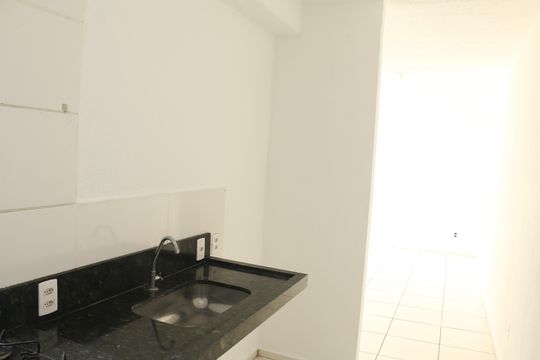 Cozinha de apartamento para alugar com 2 quartos, 43m² em Jardim da Posse, Nova Iguaçu