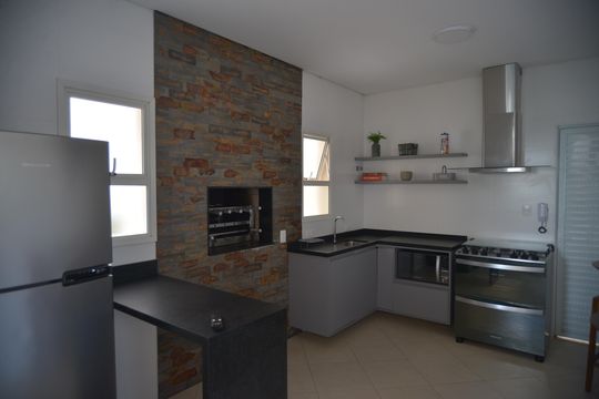 Área comum - Churrasqueira de apartamento à venda com 3 quartos, 100m² em Vila Assunção, Santo André
