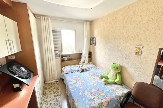 Quarto 2 de apartamento à venda com 3 quartos, 100m² em Lauzane Paulista, São Paulo