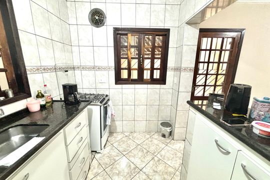 cozinha de casa à venda com 2 quartos, 125m² em Jardim Santa Maria, São Paulo