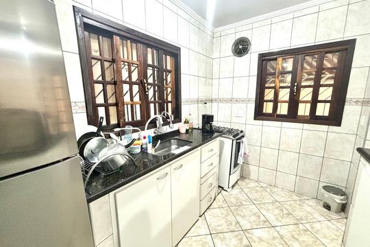 cozinha de casa à venda com 2 quartos, 125m² em Jardim Santa Maria, São Paulo