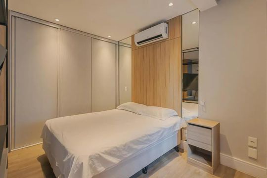 Quarto de apartamento à venda com 1 quarto, 31m² em Pinheiros, São Paulo