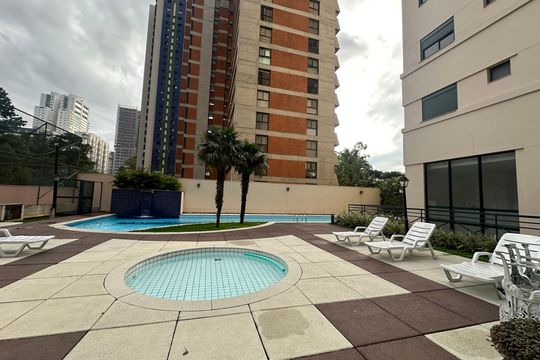 Área comum - Piscina de apartamento à venda com 2 quartos, 94m² em Alphaville Industrial, Barueri