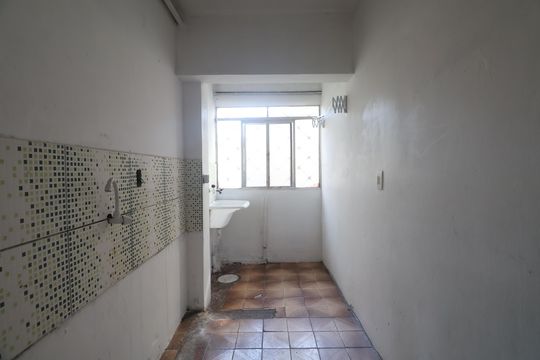 Cozinha e Área de Serviço de apartamento para alugar com 1 quarto, 33m² em Estância Velha, Canoas